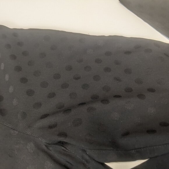 Margaret M Slimming Pant Size Small in Black Polka Dot - Picture 12 of 12